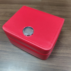 Factory Direct Sale Classic Red Leather <b>Watch</b> Box, Affordable Brand <b>Watch</b> <b>Case</b>, Fashion <b>Watch</b> Packaging Box,<b>Watch</b> Boxes & <b>Cases</b> - Product Image 5