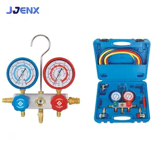 Fournisseurs chinois AC Anticollision Refrigeration Machine Manomètre Manifold Gauge Convient aux réfrigérants R134A