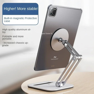 Support de <span class=keywords><strong>tablette</strong></span> magnétique en métal pour support de bureau de table pour Ipad Pro Xiaomi <span class=keywords><strong>Samsung</strong></span> Huawei Apple Accessoires pour <span class=keywords><strong>tablette</strong></span> - Product Image 4