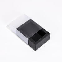 Boîtes cadeaux rectangulaires en kraft brun sur mesure avec fenêtre transparente en PVC pour cadeaux de fête