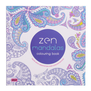 Livre de coloriage <span class=keywords><strong>anti</strong></span>-<span class=keywords><strong>stress</strong></span> GF Wholesale Zen Mandalas, pages de <span class=keywords><strong>dessin</strong></span> créatives pour la relaxation et la pleine conscience, pour adultes, adolescents et enfants - Product Image 5