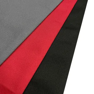 Tejido impermeable poliéster/algodón 230gsm sarga ropa de trabajo uniformes tela