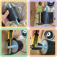 Support en caoutchouc anti-vibration pour générateur, pompe, compresseur, amortisseur de chocs cylindrique en caoutchouc, isolateur, amortisseur de vibrations