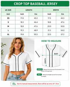 Women's Baseball Lifestyle <b>Crop</b> Jersey Custom Name Number Summer Graphic <b>Top</b> Wholesale - Product Image 6