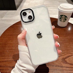 Custodia morbida per telefono <span class=keywords><strong>viola</strong></span> in acrilico con cornice per fotocamera in metallo per <span class=keywords><strong>iphone</strong></span> 11 12 <span class=keywords><strong>13</strong></span> 14 <span class=keywords><strong>Pro</strong></span> Max - Product Image 4