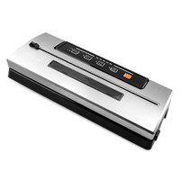 Scelleuse sous vide pour bocaux Mason pour aliments - Mini machine avec fenêtre transparente, compatible avec les rouleaux de sacs pour usage domestique