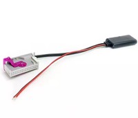 Module sans fil Bluetooth 5.0 pour voiture, adaptateur AUX 32 broches pour autoradio RNS-E, connecteur AMP 32 broches RNS-E pour Audi A3 A4 A6 A8 TT R8