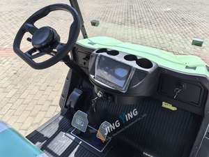 Carrito de Golf Eléctrico de 4 Plazas, Asientos Espaciosos <span class=keywords><strong>para</strong></span> Grupos, Autonomía de 90 km, Apto <span class=keywords><strong>para</strong></span> Resorts y <span class=keywords><strong>Eventos</strong></span> - Product Image 5