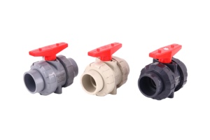 Cpvc <strong>Ball</strong> <strong>Valve</strong> High Quality True Union <strong>Ball</strong> <strong>Valves</strong> Double Union Plastic <strong>Ball</strong> <strong>Valve</strong> For Water Supply - Product Image 4