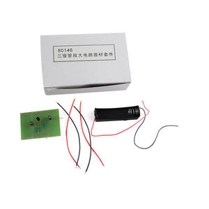 Transistor amplifier circuit kit 80146 New Curriculum Standard High School <b>Physics</b> Experiment Instruments and Materials - Product Image 1