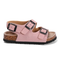 Sandal Suede Anak Laki-laki Berkualitas Tinggi dengan Tali Gesper Grosir