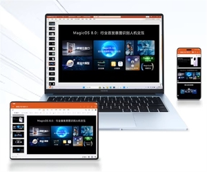 โน้ตบุ๊ก Honor Magicbook X14plus AI Slim รุ่นบางเฉียบ ซีพียู Core I5-220H หน้าจอ 2.8K 120Hz ระบบระบายความร้อนด้วยพัดลมคู่ ตัวเครื่องโลหะใหม่ ภาษาอังกฤษ สำหรับธุรกิจ Magicboo - Product Image 2