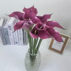 Fiori Artificiali Calla Bianca di Alta Qualità in EVA Effetto Real Touch per Giorno del Ringraziamento Festa di Natale Decorazioni per la Casa San Valentino - Product Image 2