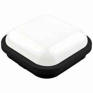 Applique LED Quadrata 20W IP65 Nera - Illuminazione Efficiente per Esterni, Resistente all'Acqua e Adatta per Ambienti - Product Image 1