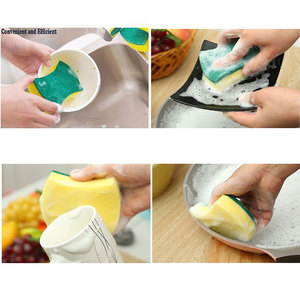 Spifit Cheap Cleaning Kitchen Cheap Custom Wash Dish <strong>Dishwash</strong> <strong>Sponge</strong> - Product Image 4