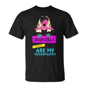 Camiseta de regalo con diseño de vestido de novia de Bridezilla - Product Image 1