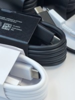 Kabel isi daya cepat untuk ponsel Samsung, kabel data Tipe C ke Tipe C USB-C, kabel pengisian daya Cepat 5A 45W, kabel data Tipe C ke Tipe C untuk ponsel Samsung Galaxy S22 S21 Ultra S20 Note 10