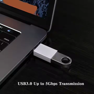 Adaptateur OTG USB C vers USB 3.0 Femelle avec Logo Personnalisé Compatible Téléphone Portable Mac <span class=keywords><strong>Book</strong></span> Pro Air Pad Mini <span class=keywords><strong>Galaxy</strong></span> Huawei - Product Image 5