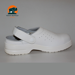 <span class=keywords><strong>Scarpe</strong></span> antiscivolo in bufalo roccioso <span class=keywords><strong>scarpe</strong></span> <span class=keywords><strong>antinfortunistiche</strong></span> bianche <span class=keywords><strong>scarpe</strong></span> da ginnastica di sicurezza per l'industria della <span class=keywords><strong>ristorazione</strong></span> estiva pantofole antistatiche protettive - Product Image 1