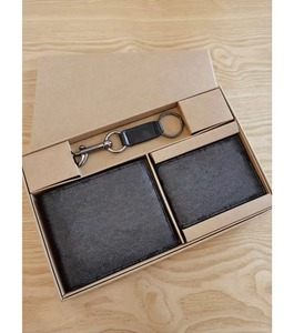 Portafoglio di Lusso da Uomo di Marca Designer all'Ingrosso, Porta Licenza, Portachiavi, Porta Carte Combinato, Fermasoldi, Portafoglio Corto in Pelle - Product Image 5