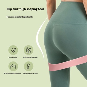 High-Elastic Yoga Resistance Circle Fitness Resistance Band for Adults Men and Women Glute-Building <b>Stretch</b> Hip-Lifting <b>Ring</b> - Product Image 3