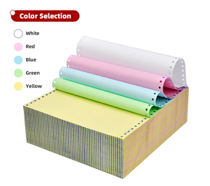 กระดาษคาร์บอนเลส NCR หลายชั้นแบบต่อเนื่อง เหมาะสำหรับใช้ในซูเปอร์มาร์เก็ต ร้านอาหาร และร้านซ่อมรถยนต์ - Product Image 6