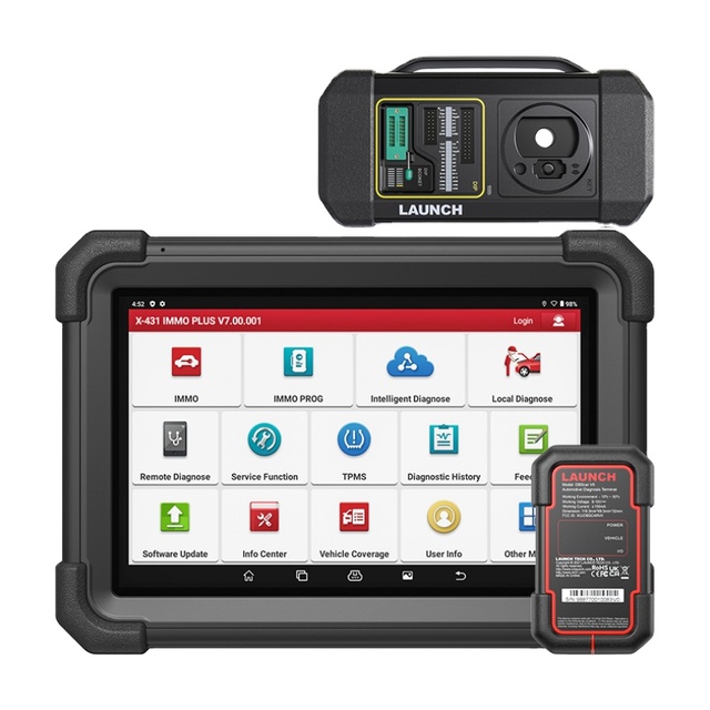 Launch X431 Immo Plus Obd2 Universal Car Scanner Vehicle Diagnostic Machine Fob Zed Auto Key Programmer Tool for All Cars