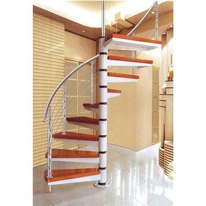 <span class=keywords><strong>Poteau</strong></span> <span class=keywords><strong>de</strong></span> support central pour escalier en colimaçon Prima, structure en acier durable, marches en <span class=keywords><strong>bois</strong></span>, sur mesure pour villa, duplex ou bâtiment <span class=keywords><strong>à</strong></span> petit espace - Product Image 2