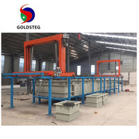 Ligne de placage automatique de type grue, machine de galvanoplastie pour le placage au nickel et au cuivre