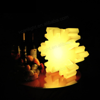 Offre Spéciale lumière du soleil rechargeable alimenté coloré extérieur LED noël Led étoile maître rotatif veilleuse projecteur