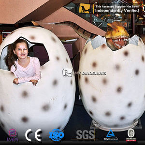 MY DINO FS-019 Statue <span class=keywords><strong>de</strong></span> Dino Jardin Oeufs <span class=keywords><strong>de</strong></span> Dino décoratifs pour <span class=keywords><strong>la</strong></span> <span class=keywords><strong>photographie</strong></span> - Product Image 3