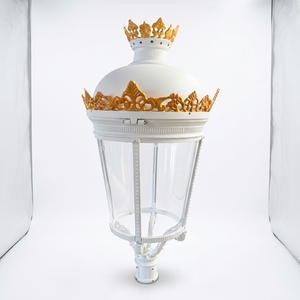 Lámpara de Jardín Blanca Inteligente de 80W, Estilo Imperial, para Exteriores, de Lujo, con Certificación CE y RoHS - Product Image 1