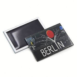 High Quality Tin Berlin Germany Souvenir Factory Direct Supply <b>Fridge</b> Magnet - Product Image 1