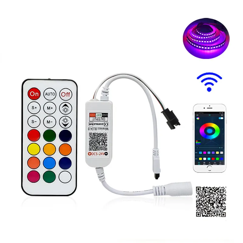 DC5V-24V Magic Home SPI LED Controller Addressable 1024 Pixel WiFi Controller For WS2811 SK6812 WS2812B LED Strip Light