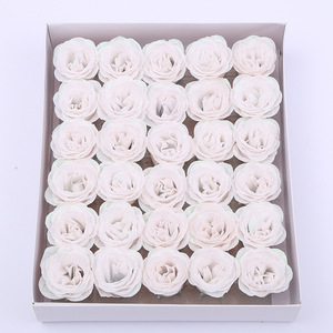 ดอกไม้หัวกุหลาบคริสตัลสีชมพูดอกไม้ดอกไม้สีฟ้า - Product Image 6