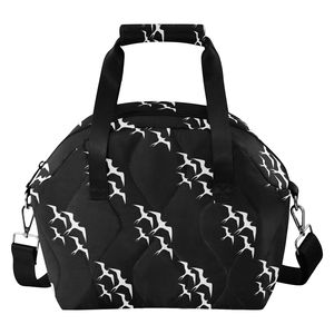 <span class=keywords><strong>Bolsa</strong></span> <span class=keywords><strong>Térmica</strong></span> para Almuerzo, Reutilizable, Aislada, <span class=keywords><strong>de</strong></span> Poliéster Acolchado, con Diseño <span class=keywords><strong>de</strong></span> Aves Iwa Hawaianas, con Dos Correas - Product Image 2