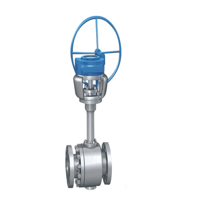 Válvula de bola de cierre manual de acero para alta temperatura criogénica, personalizable OEM para petróleo - Product Image 1