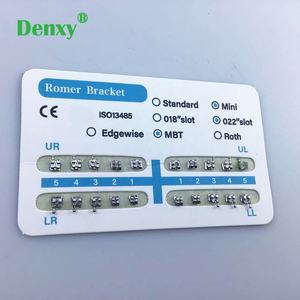Brackets Ortodontici Dentali <span class=keywords><strong>Denxy</strong></span> di Alta Qualità a Prezzo di Fabbrica, Brackets Metallici Dentali - Product Image 2