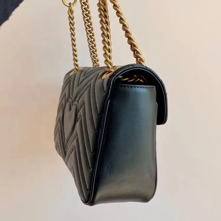 Bolsa de ombro feminina de marca de luxo em couro PU, bolsa de mão feminina de grife popular de moda, novidade de 2024