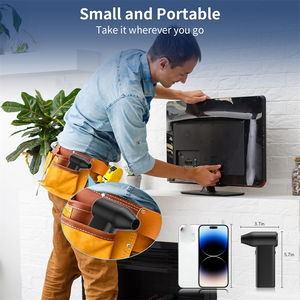 Ventilateur Turbo Mini Électrique Sans Fil 130000 tr/min, Nettoyage du Clavier d'Ordinateur, Rechargeable, Portable, Souffleur d'Air Manuel, Dépoussiéreur - Product Image 5