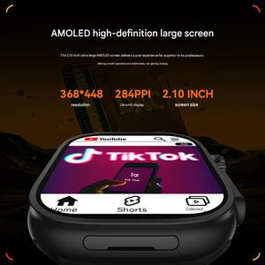 <span class=keywords><strong>AEGIS</strong></span> ULTRA3 Nouvelle liste Montre connectée 4g/5g Sim 2,10 pouces Amoled avec mesure de la pression artérielle GPS avec caméra rotative - Product Image 2