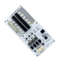 Carte de protection et de charge/décharge à port unique pour batterie LiFePO4 4S 12V 25A avec équilibrage et protection de température pour cellules LFP 3.2V
