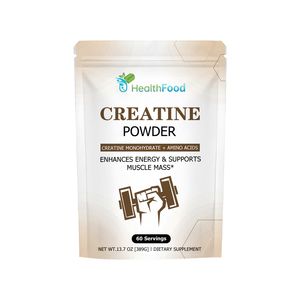 Creatina en Polvo OEM ODM, Monohidrato de Creatina, Aminoácidos, Aumenta la Energía, Apoya la Masa Muscular, Suplemento Vegano - Product Image 1