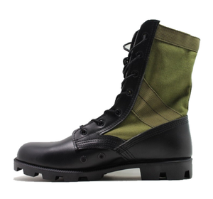 Bottes tactiques de camping et de sport TSB909 vert olive Afrique, style jungle Vietnam, avec manchons Oxford et trous respirants - Product Image 2