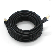 Cable de Red Ethernet RJ45 Cat8 de 40gbps y 2000MHz para Computadora e Internet, 3 Metros