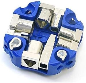 Clé universelle en acier inoxydable pour l'accès aux services électriques, hydrauliques et gaziers, idéale pour l'entretien et la maintenance. - Product Image 1