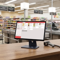 Sistema de Punto de Venta con Pantalla Táctil Ultrafina Todo en Uno GSAN de 18.5 Pulgadas, Pantalla LED, Terminal de Punto de Venta, Solución POS Inteligente