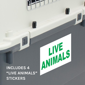 Cage de transport pour animaux de compagnie multifonctionnelle, respirante, anti-rayures, en plastique rigide, avec roulettes mobiles - Product Image 5