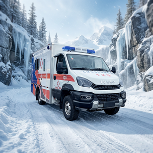 NJIVECO NAVECO Veicolo Ambulanza 4x4 Fuoristrada Guida a Sinistra Diesel Furgone Medico Ambulanza Imbarcazioni di Emergenza Auto Ambulanza - Product Image 1
