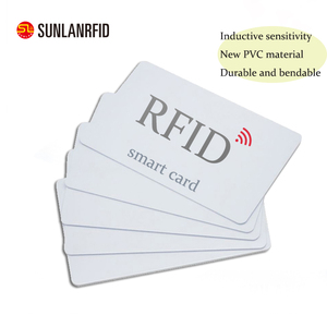 Sunlan - Mini Etiqueta RFID NFC de PVC/PET/PETG Programable y Regrabable de Gran Memoria, 13.56 MHz, Impermeable, Tarjeta en Blanco - Product Image 6